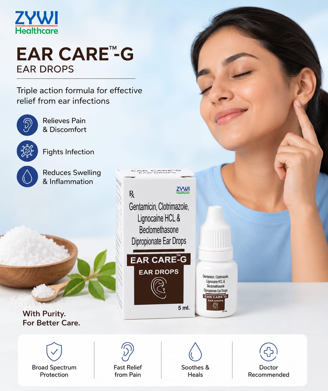 Ear Care Drop by Zywi Healthcare