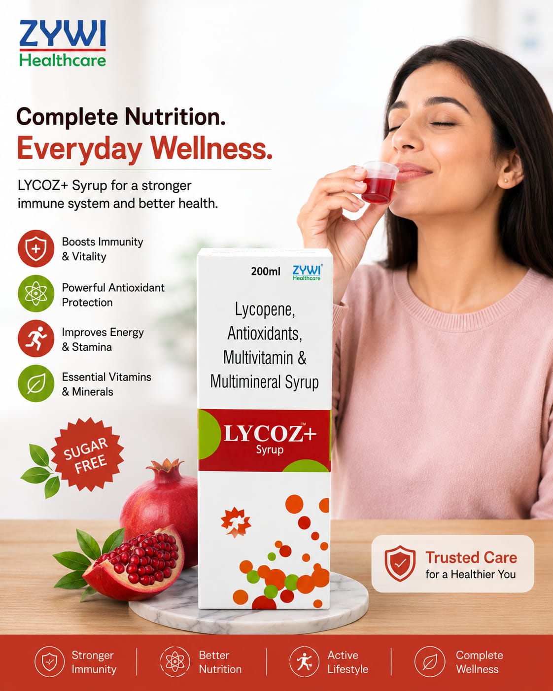 Lycoz Plus Syrup by Zywi Healthcare