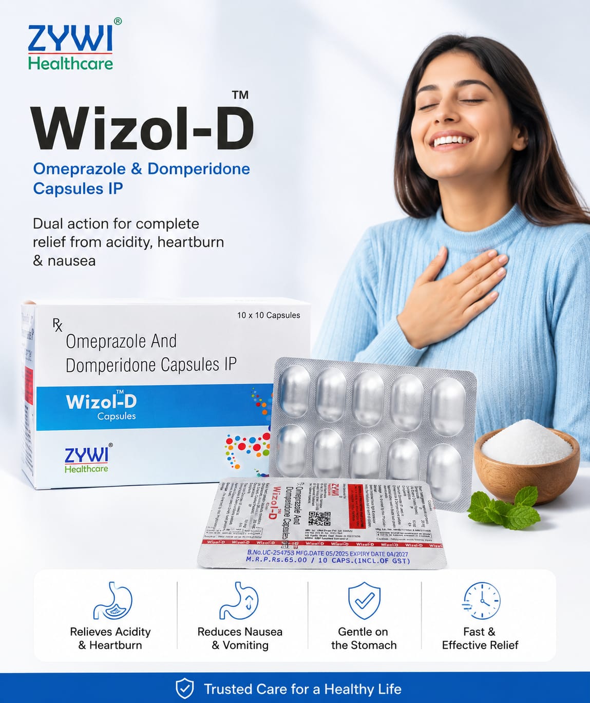 Wizol-D pharmaceutical product by Zywi Healthcare