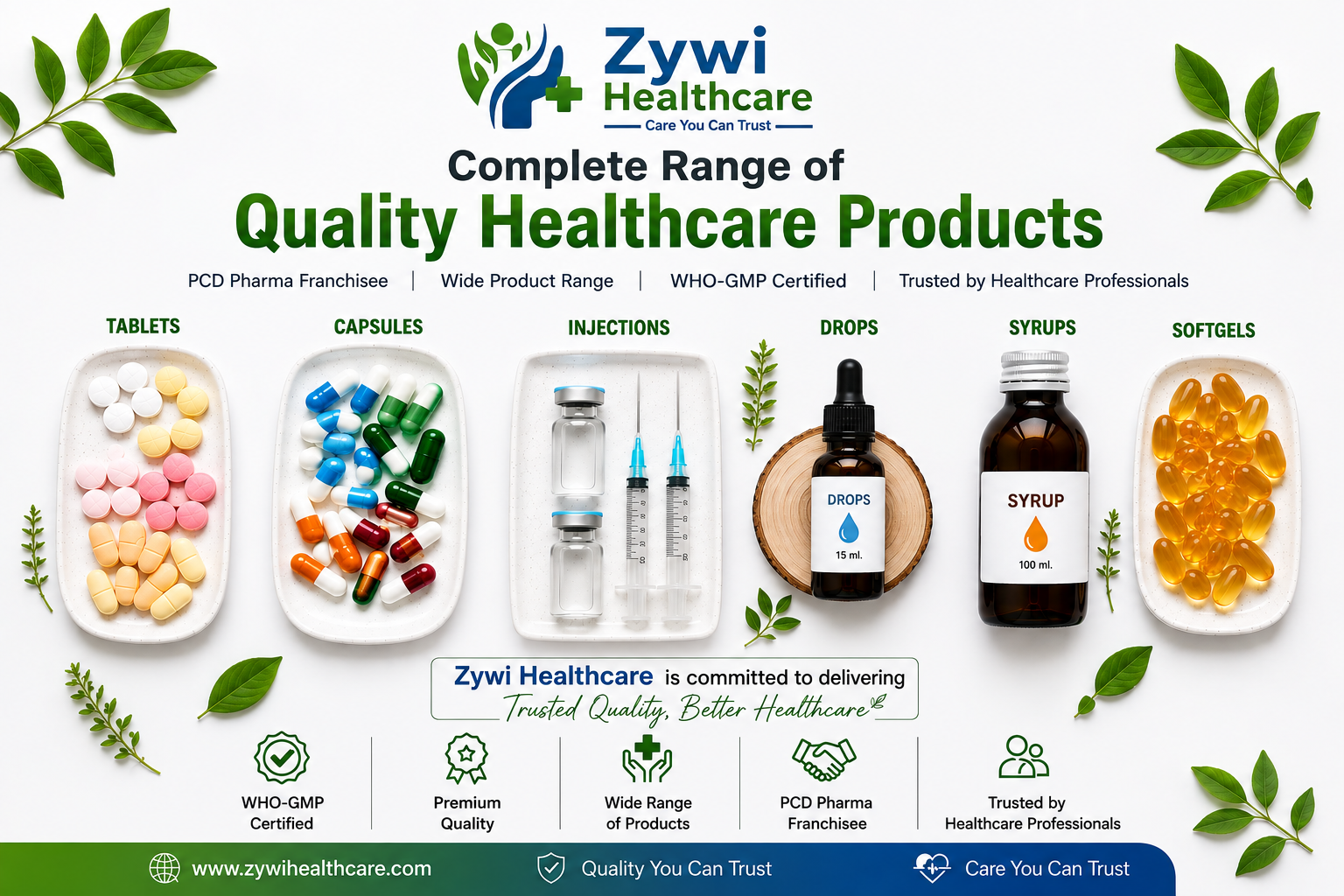 Zywi Healthcare Top PCD Pharma Franchise Company in India