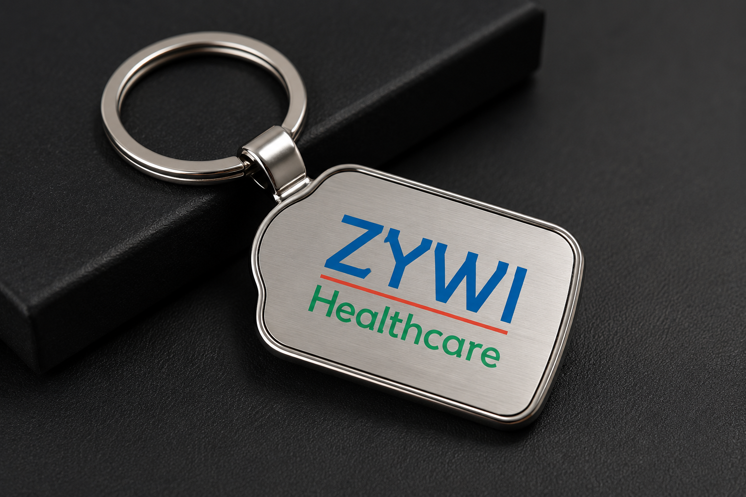 Zywi Healthcare branded keychains as pharma promotional gifts