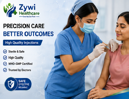 Zywi Healthcare pharmaceutical injections and injectable formulations
