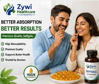 Zywi Healthcare premium pharmaceutical softgel capsules
