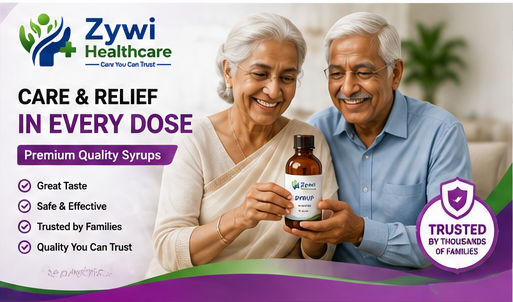 Zywi Healthcare pharmaceutical syrups and syrup formulations